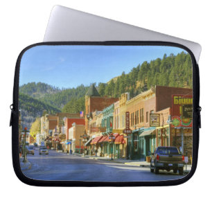SD, Deadwood, Historic Gold Mining town Laptop Sleeve