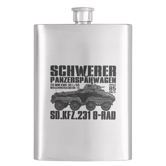 Sd.Kfz. 231 (8-Rad) Hip Flask (Front)