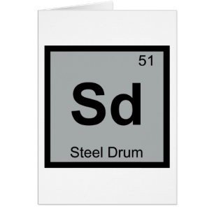 Sd - Steel Drum Music Chemistry Periodic Table