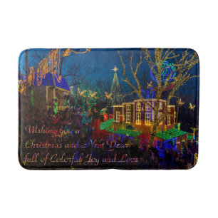 SDC Christmas Midtown Greetings Bath Mat