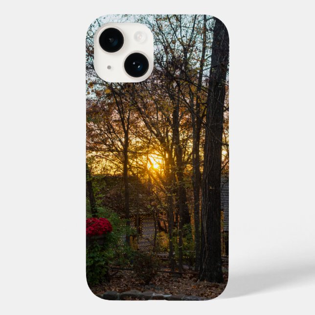 Sdc Woods Sunset iPhone Case (Back)