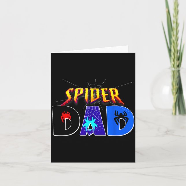 Sder Dad Shirt Birthday Fathers Day Halloween Cost Card (Front)