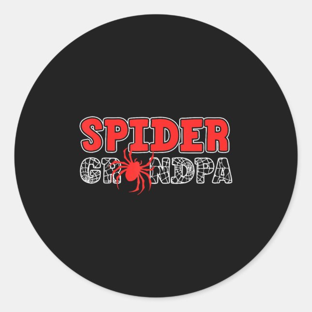 Sder Grandpa Sdey Birthday Christmas Matching Fami Classic Round Sticker (Front)