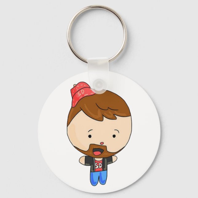 SDGuy Good Luck AF Key Chain! Ring (Front)