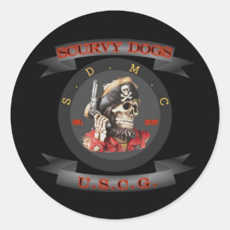 SDMC CLASSIC ROUND STICKER