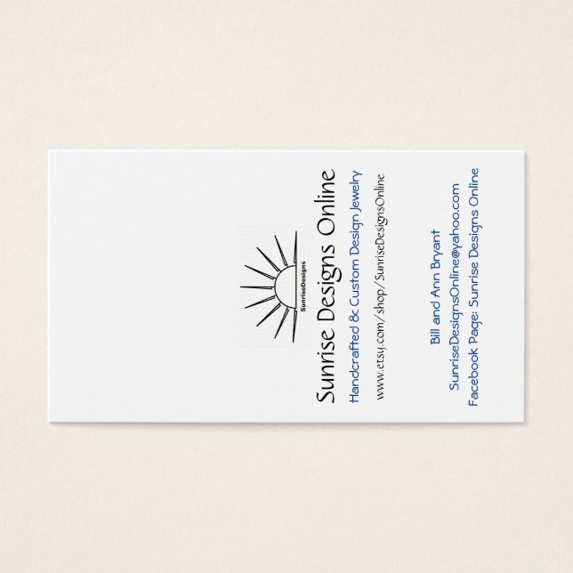 SDO Earring Card in Colour (Front)