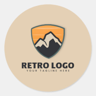 sdsd classic round sticker