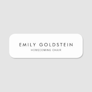 SDT Tulane Name Tag