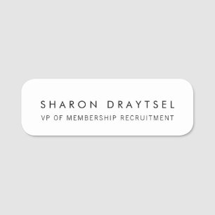 SDT Tulane Name Tag