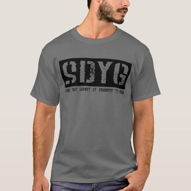 SDYG_black logo shirt (Front)