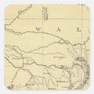 SE Australia Square Sticker