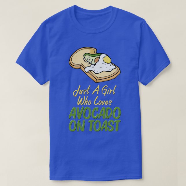 Se Avocado Toast Damen Veganer Vegetarier 5 T-Shirt (Design Front)