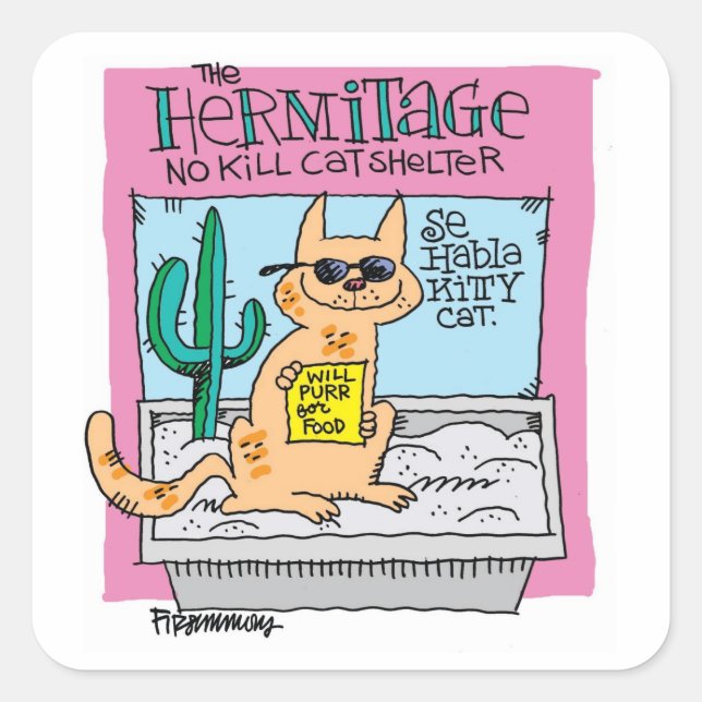 Se habla Kitty Cat- Stickers (Front)