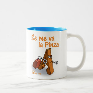 Se me va la Pinza Two-Tone Coffee Mug