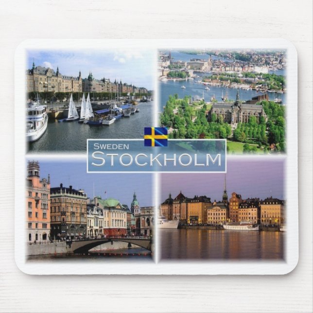 SE Sweden - Stockholm - Mouse Mat (Front)