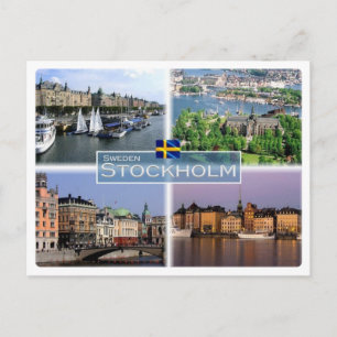 SE Sweden Stockholm - Postcard