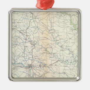 SE Virginia, Ft Monroe Metal Tree Decoration