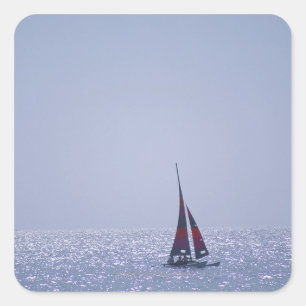 Sea 23 square sticker