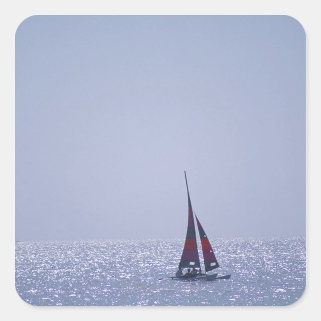 Sea 23 square sticker (Front)