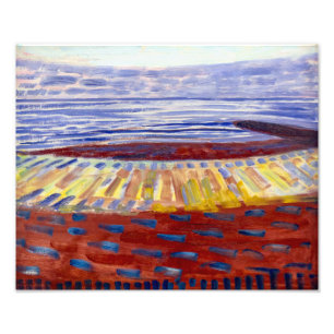 Sea After Sunset   Piet Mondrian   Photo Print
