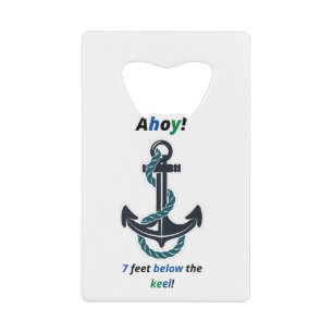 Sea Anchor Ahoy 7 Feet Below The Keel