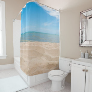 Sea and Beach Shower Curtain