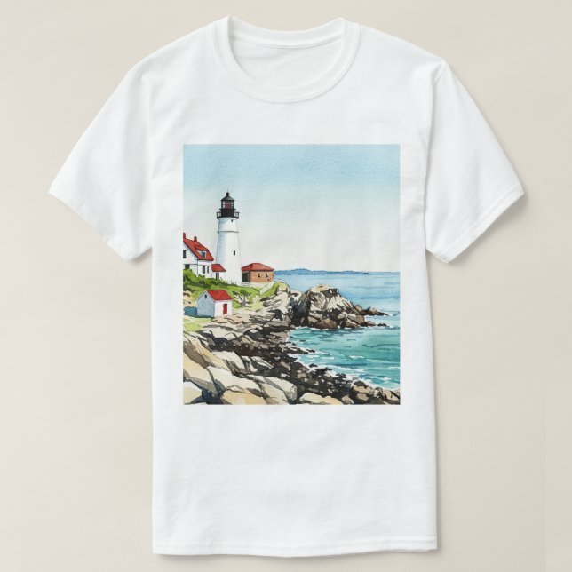 Sea and beach T-Shirt (Design Front)