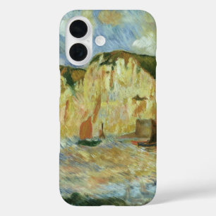 Sea and Cliffs by Pierre Renoir, Vintage Fine Art iPhone 16 Case