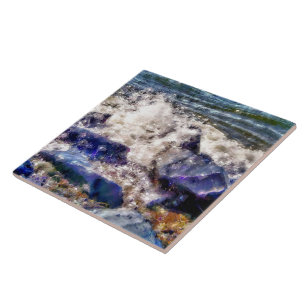 SEA AND ROCKS TILE