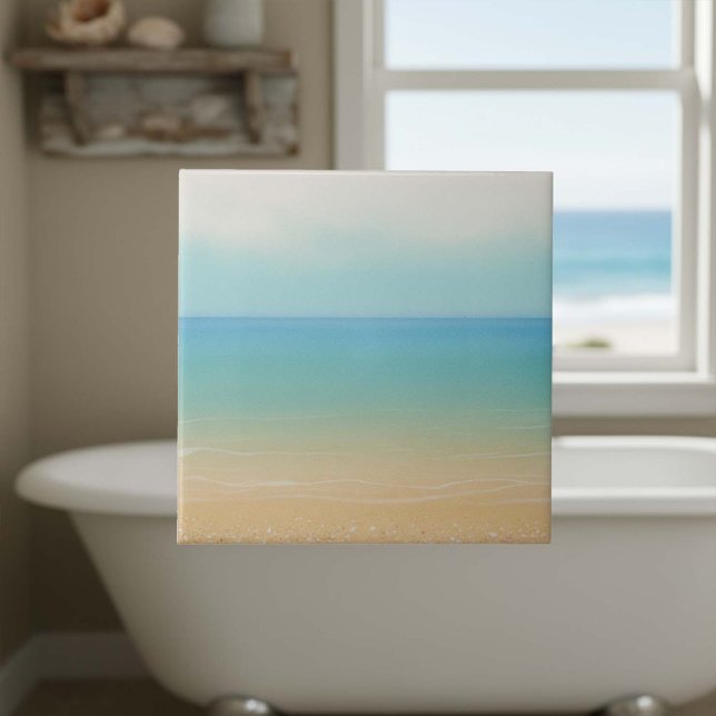 Sea and Sand Gradient Seascape ID1204 Tile (Creator Uploaded)