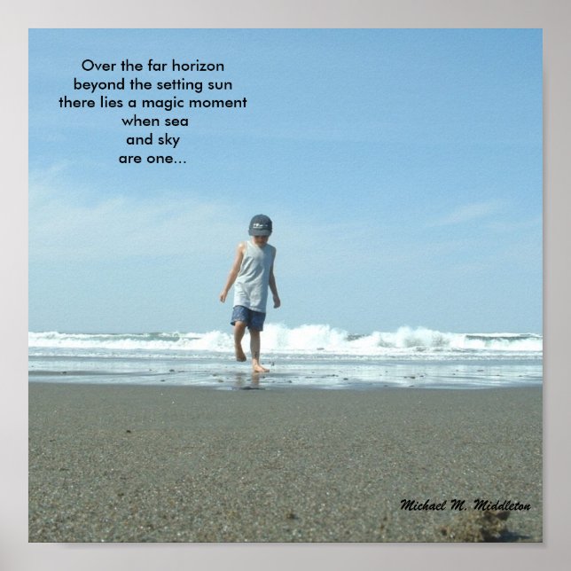 Sea and Sky Poster (Front)