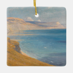 Sea and Sunshine Ceramic Ornament