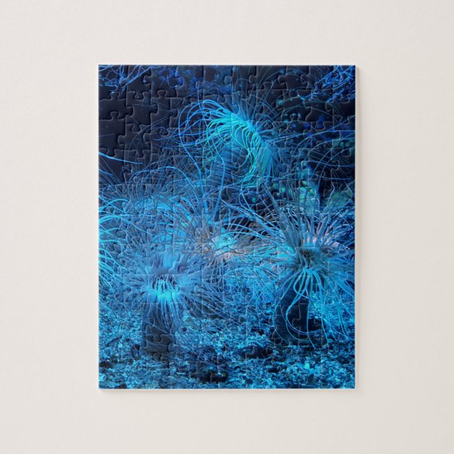 Sea Anemone and Coral Reef Jigsaw Puzzle (Vertical)