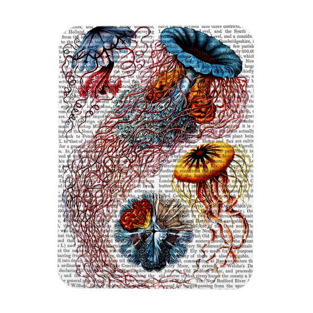 Sea Anemone Magnet (Vertical)
