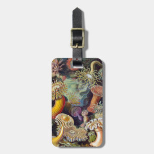 Sea Anemone Scientific Nature Ocean Luggage Tag