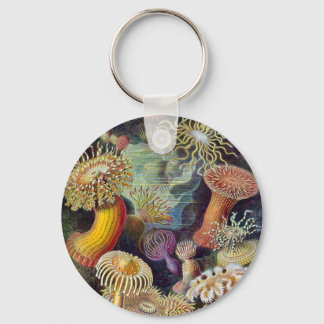 Sea Anemones Key Ring
