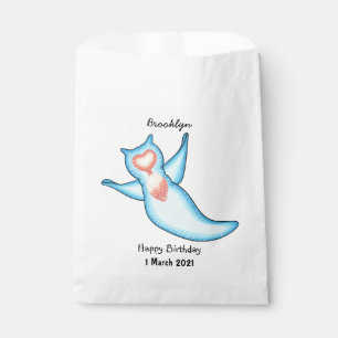 Sea angel cartoon illustration favour bags