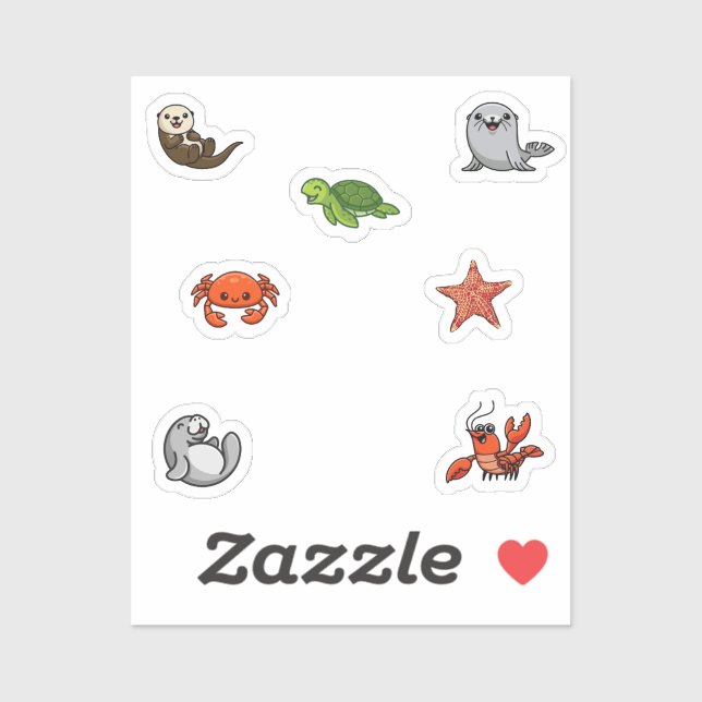 Sea animal collection (Sheet)