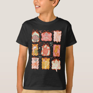 Sea Animal Coquette Bow Summer Vacation Hawaii Bea T-Shirt