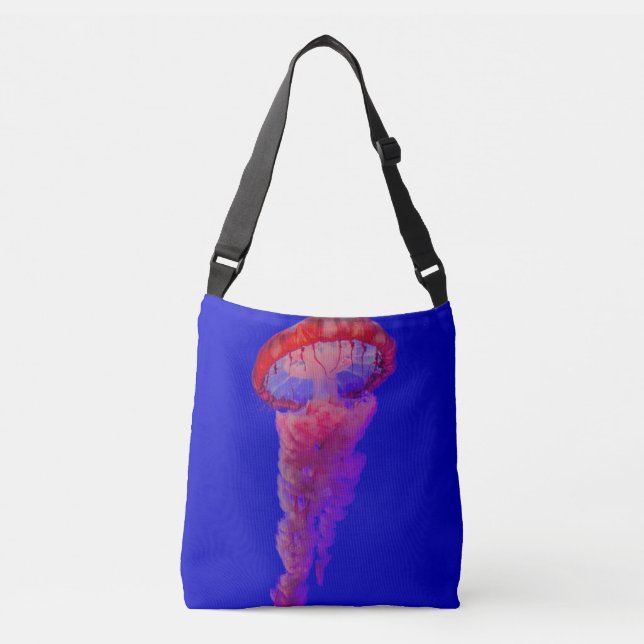 Sea Animals Crossbody Bag (Front)
