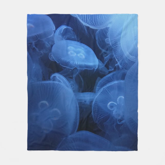 Sea Animals Fleece Blanket (Front)