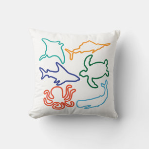 Sea Animals Pillow
