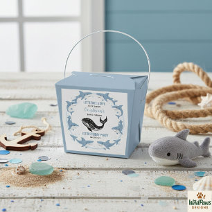 Sea Animals Shark 1st Birthday Under the Sea Favour Box