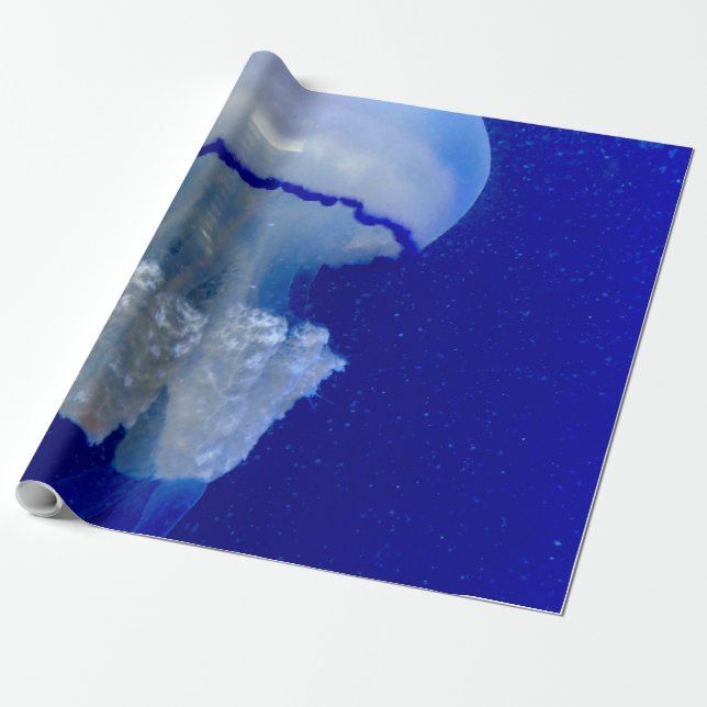 Sea Animals Wrapping Paper (Unrolled)