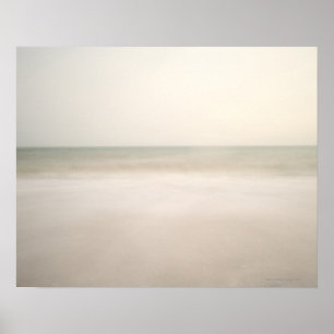 Sea at Brighton Beach 2 Poster