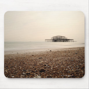 Sea at Brighton Beach Mouse Mat
