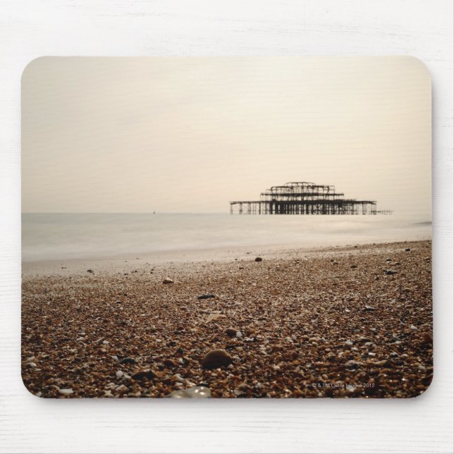 Sea at Brighton Beach Mouse Mat (Front)