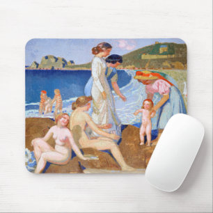 Sea Bathing, Maurice Denis Mouse Mat