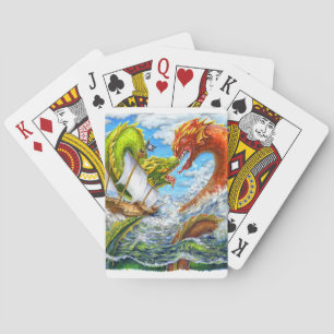 Sea Battle Playing Cards
