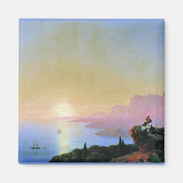 Sea Bay by Ivan Aivazovsky,   Magnet (Front)